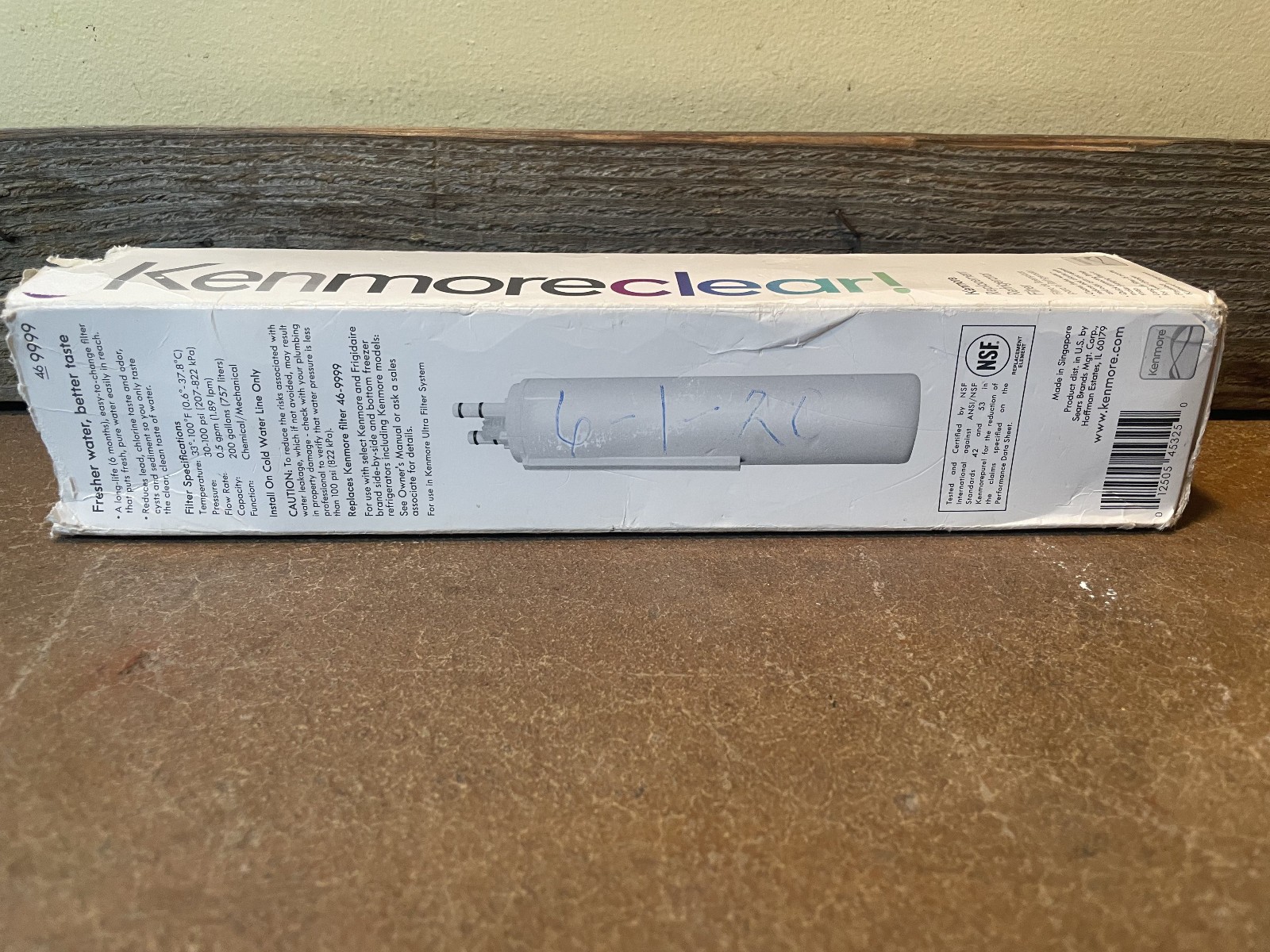 NIB Kenmore 46-9999 Refrigerator Water Filter ULTRAWF FiIter, A0094E28261, 24201