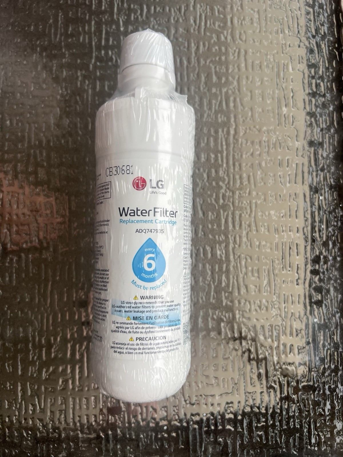 LG Water Filter Replacement Cartridge LT10000P/PC/PCS Brand New Sealed