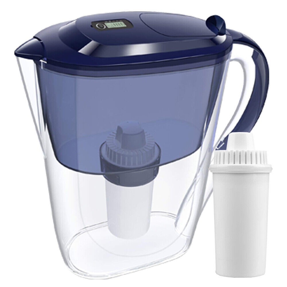 DP06Water Filter Jug Water Pitcher Purifier Cartridge Electronic Indicator 10Cup