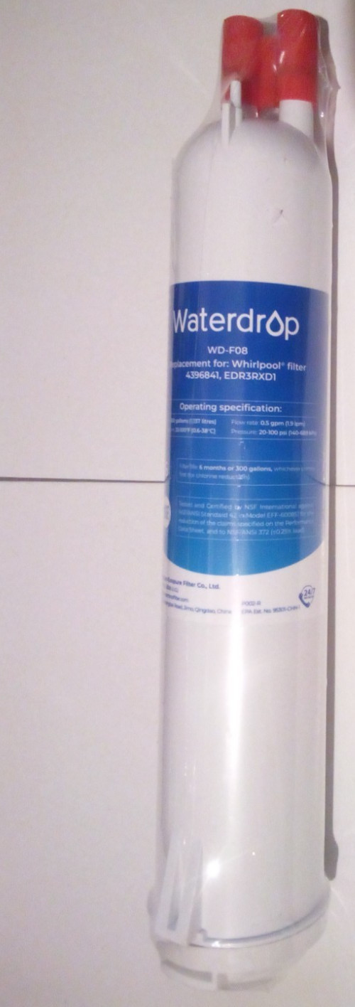 NEW Waterdrop WD-F08 Refrigerator Water Filter, Fits Kenmore® 46-9083 FREE S/H!
