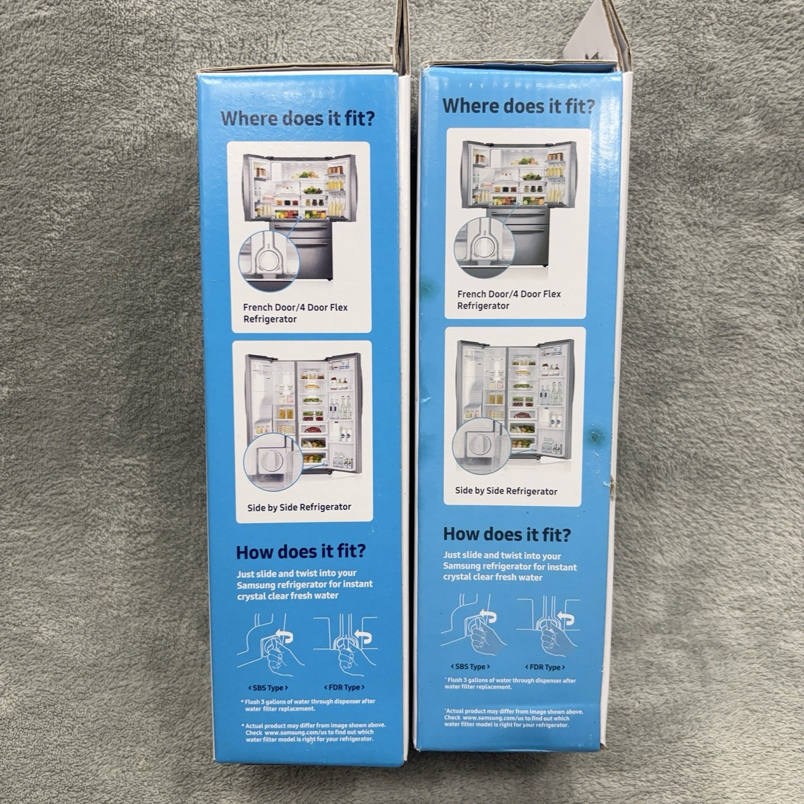 Samsung Refrigerator Water Filter Cartridge HAF-CIN/EXP DA29-00020B Lot of 2