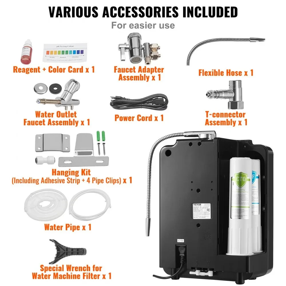alkaline water ionizer machine HIGH END