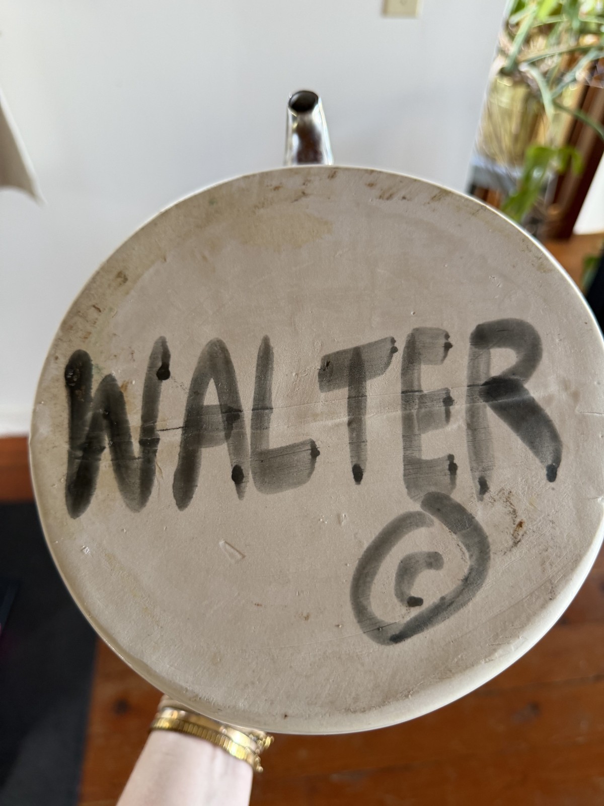 WALTER Ceramic Painted Water Filter for Berkey with stand – pristine condition