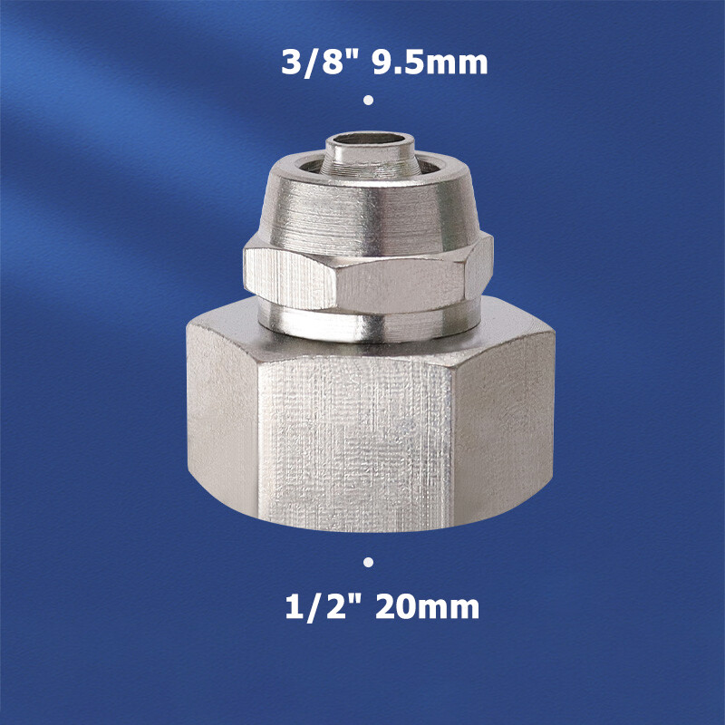 Quick Connect 1/2″ Thread Adapter Elbow Straight RO Unit Water Filter Fittings
