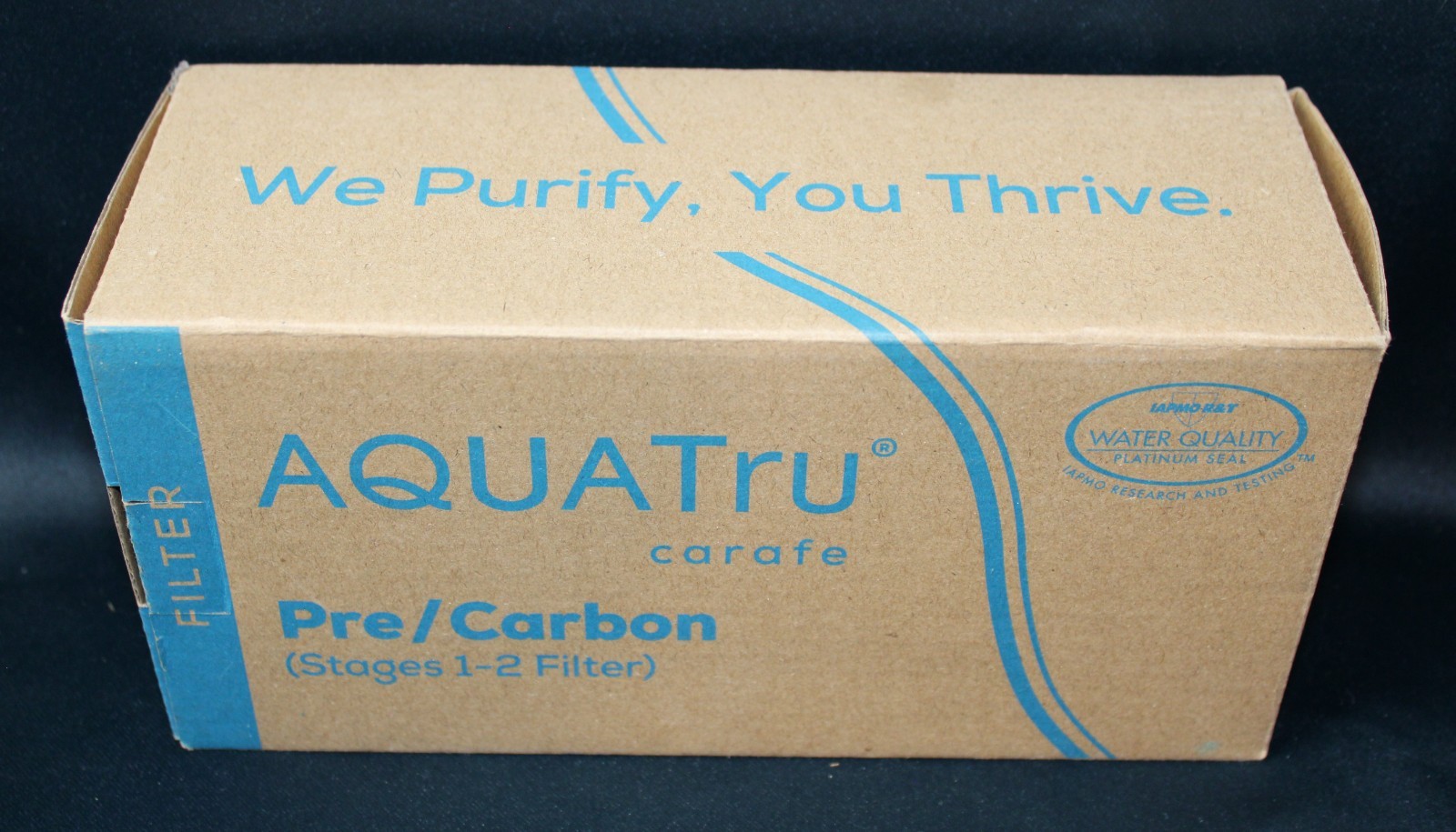 New AQUATru Carafe Replacement 2-Stage Pre/Carbon Filter [H3]