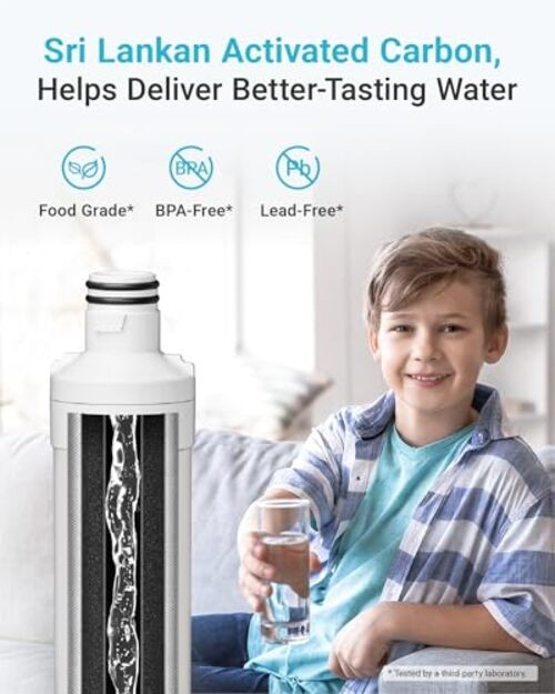LT1000PC ADQ747935 3+3 Count (Pack of 1) Water Filter with Air Filter