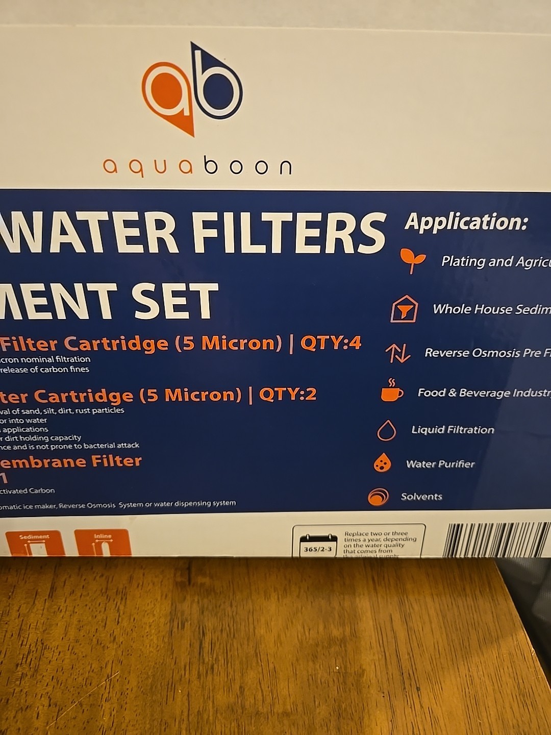 7 PACK RO Filters Premier 1-Year 5-Stage Reverse Osmosis Replacement Filter Kit