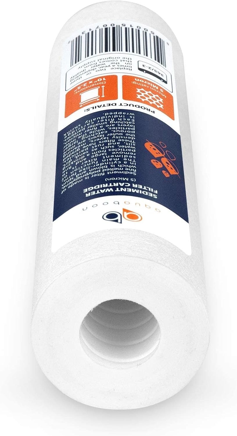 5 Micron Sediment Filter 10×2.5 – 6 Pack Replacement