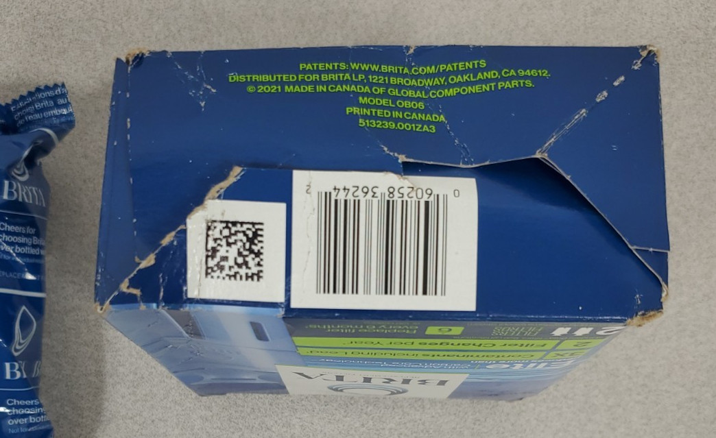 Brita Elite Replacement Water Filter (3) Pack w/Box SEALED