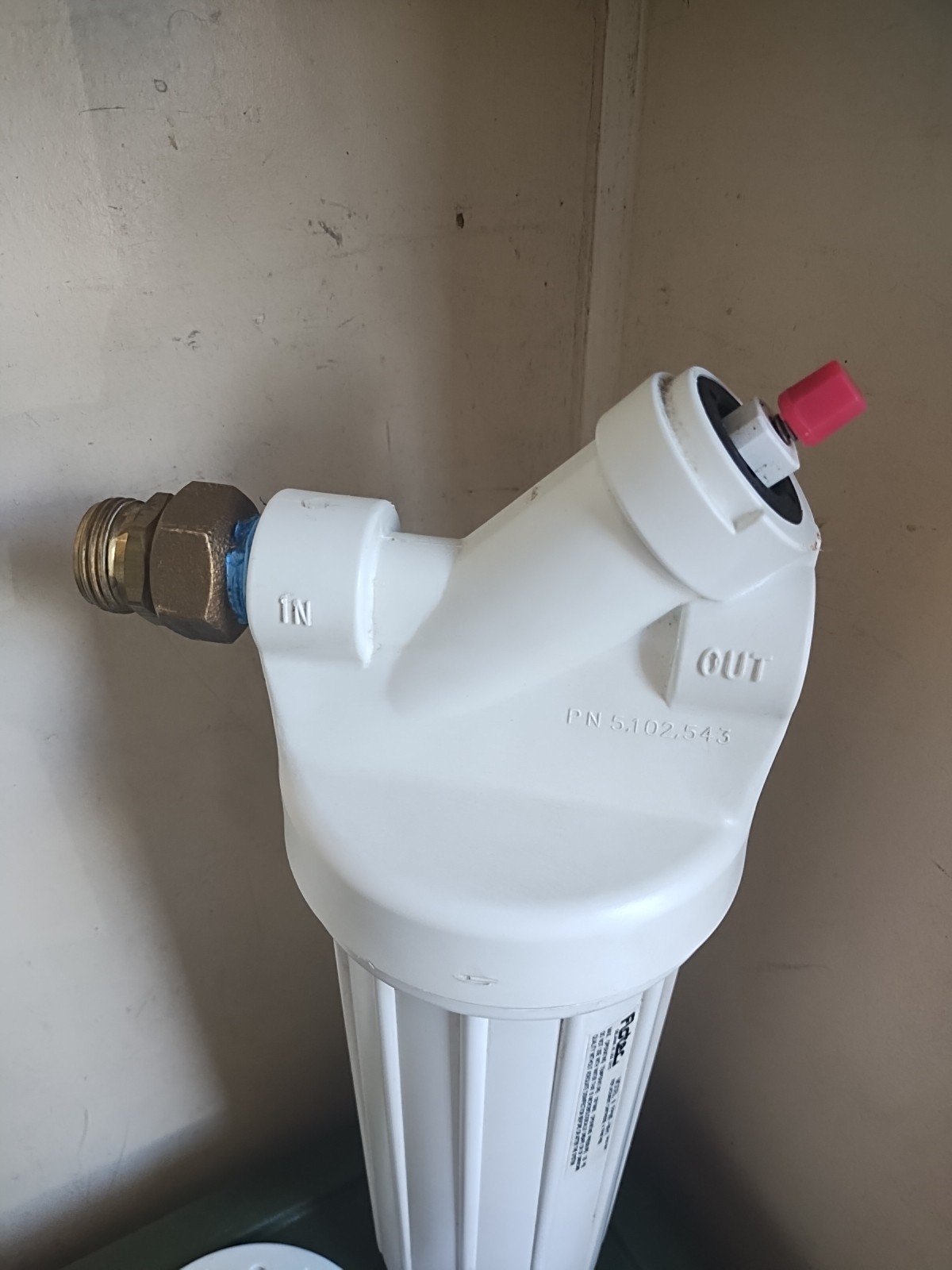 Flotec Water Filter Dirt Rust Sand Sediment Model FPWF WH1 10″X 4″ WC27 221F USA