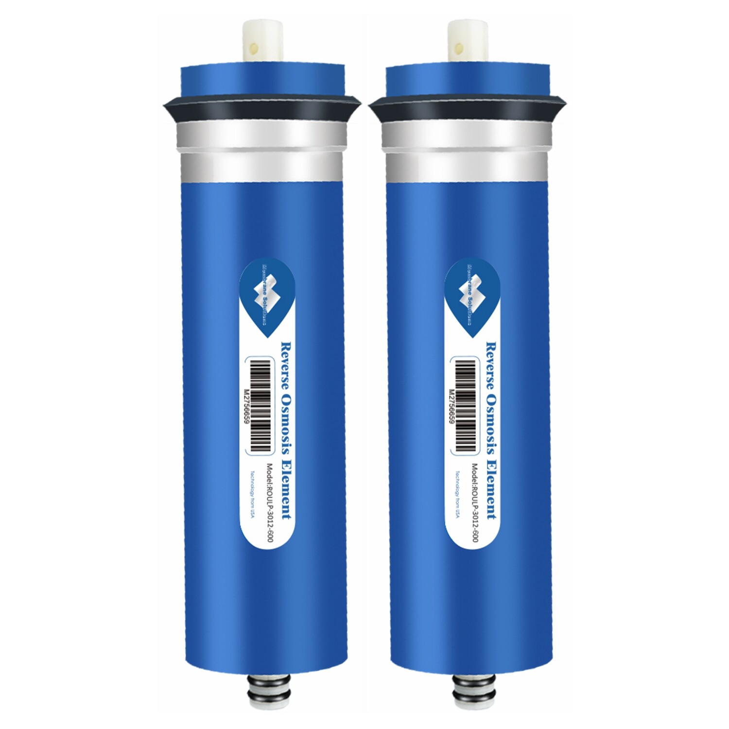 2 Pack 600 GPD RO Membrane Reverse Osmosis System Element Water Purifier Filter