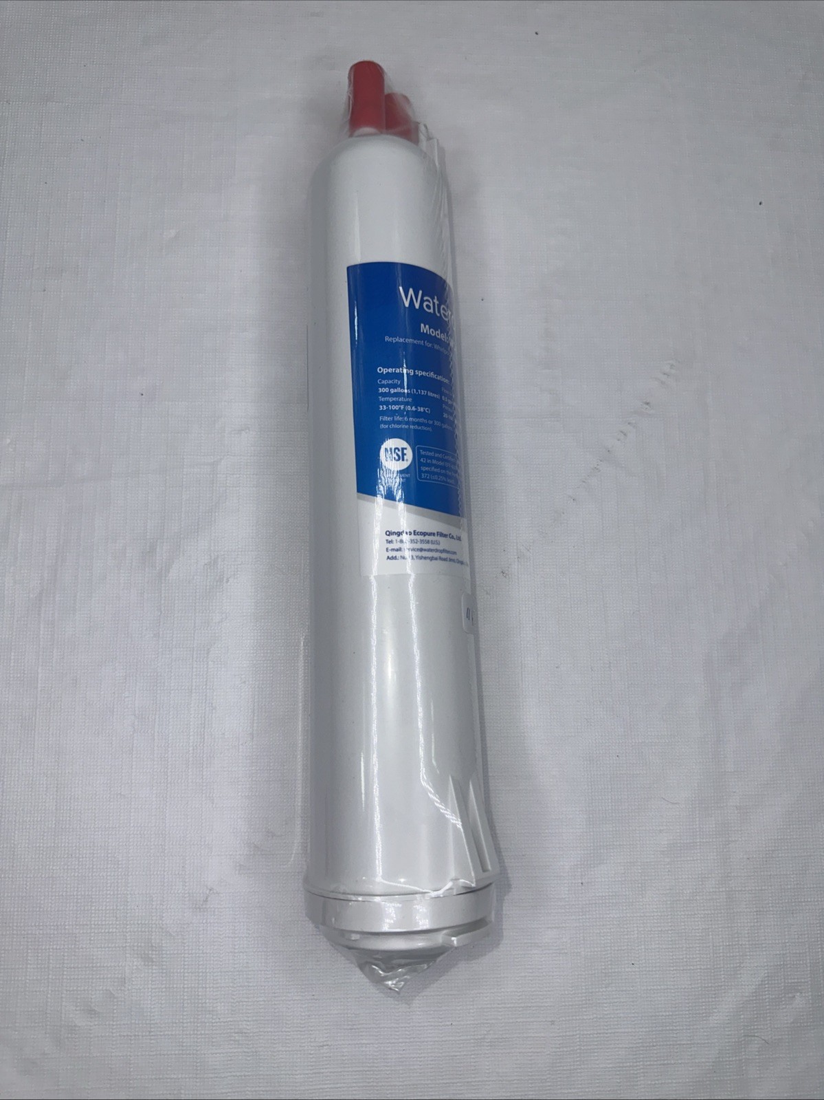 WaterDrop Model: WD-F08 Replacement Refrigerator Water Filter Brand New (Sealed)