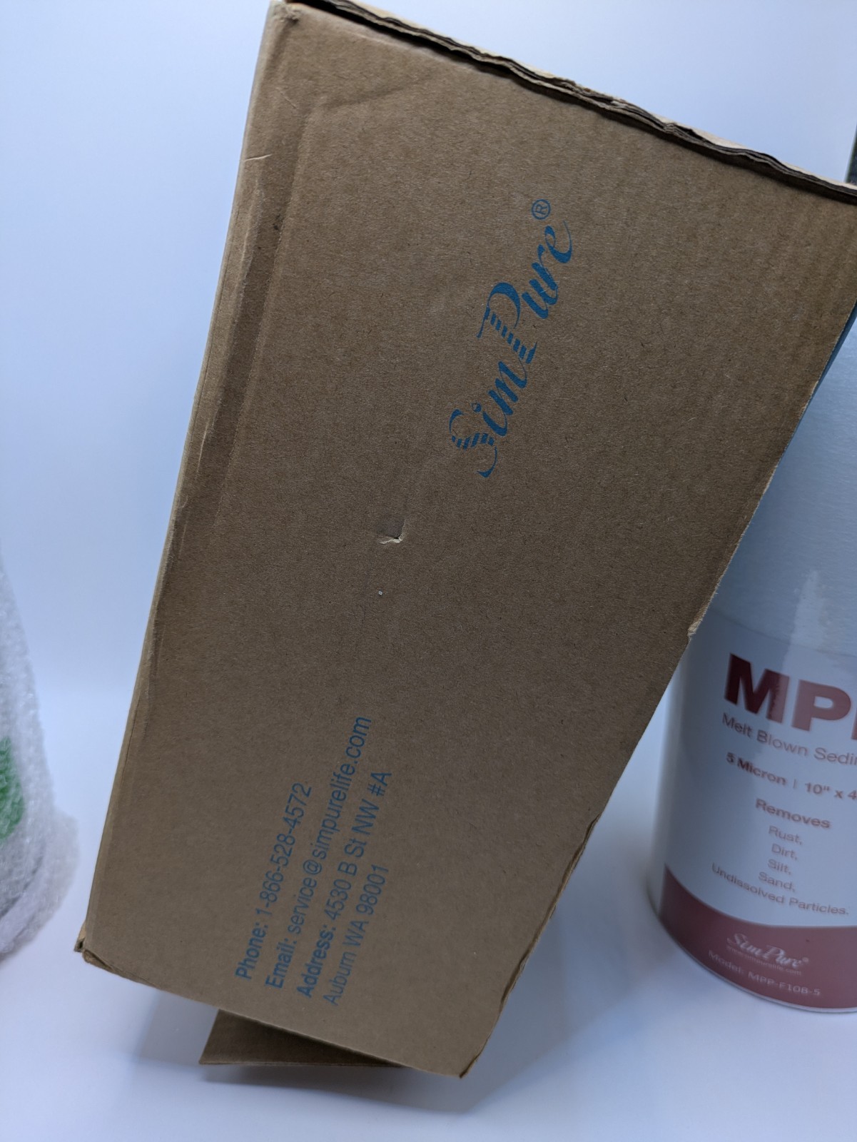 SimPure 2-Stage Water Filter Kit 10″ x 4.5″ MPP + CTO Filters ONLY