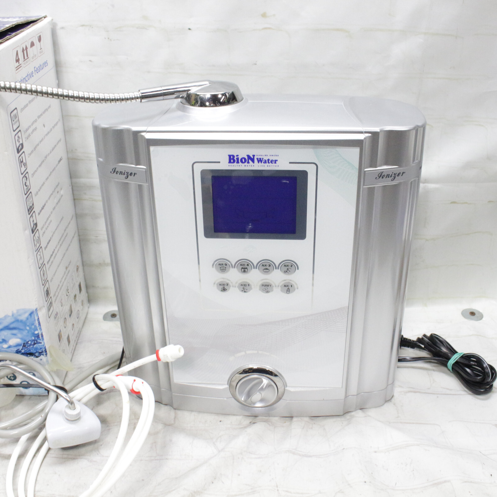 Alkaline Bion Water water filter ionizer pH balance System Read Need new Filters