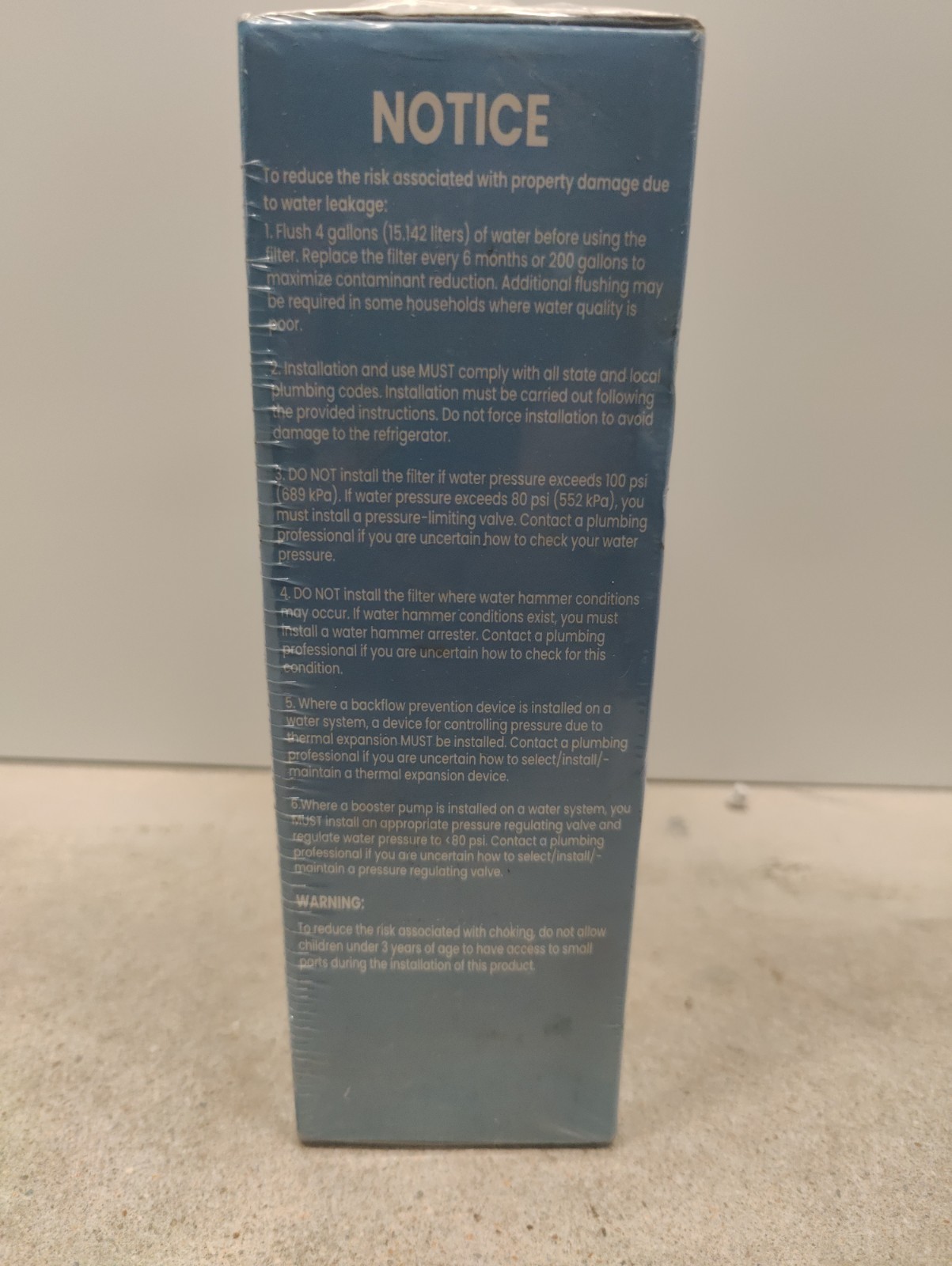 Refrigerator Replacement Filter A EDRARXD1 EDRARXD1B New In Box Sealed