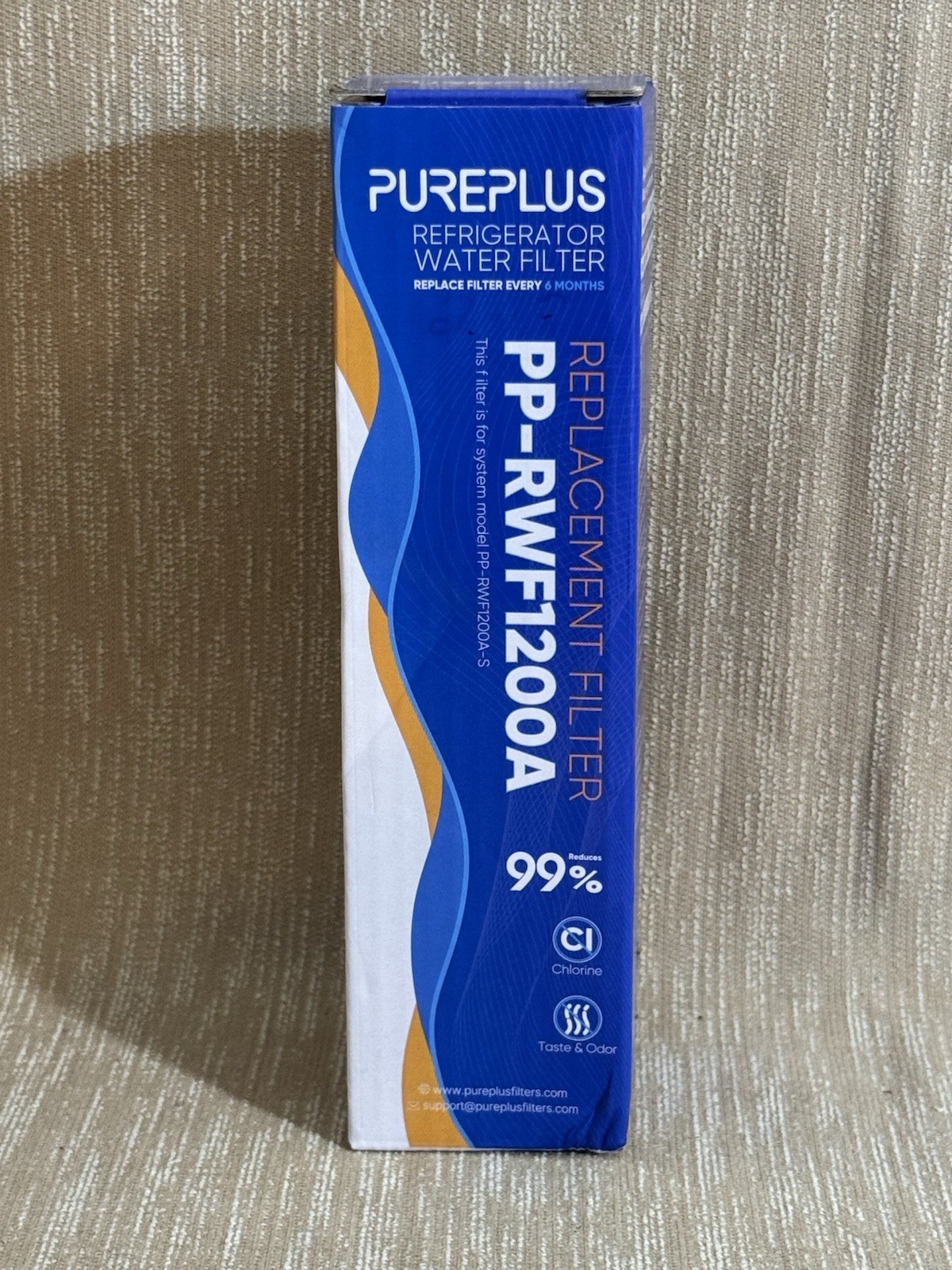 PUREPLUS RWF4700A Refrigerator Water Filter, New Sealed, RWF4700AC W/Reset Tool