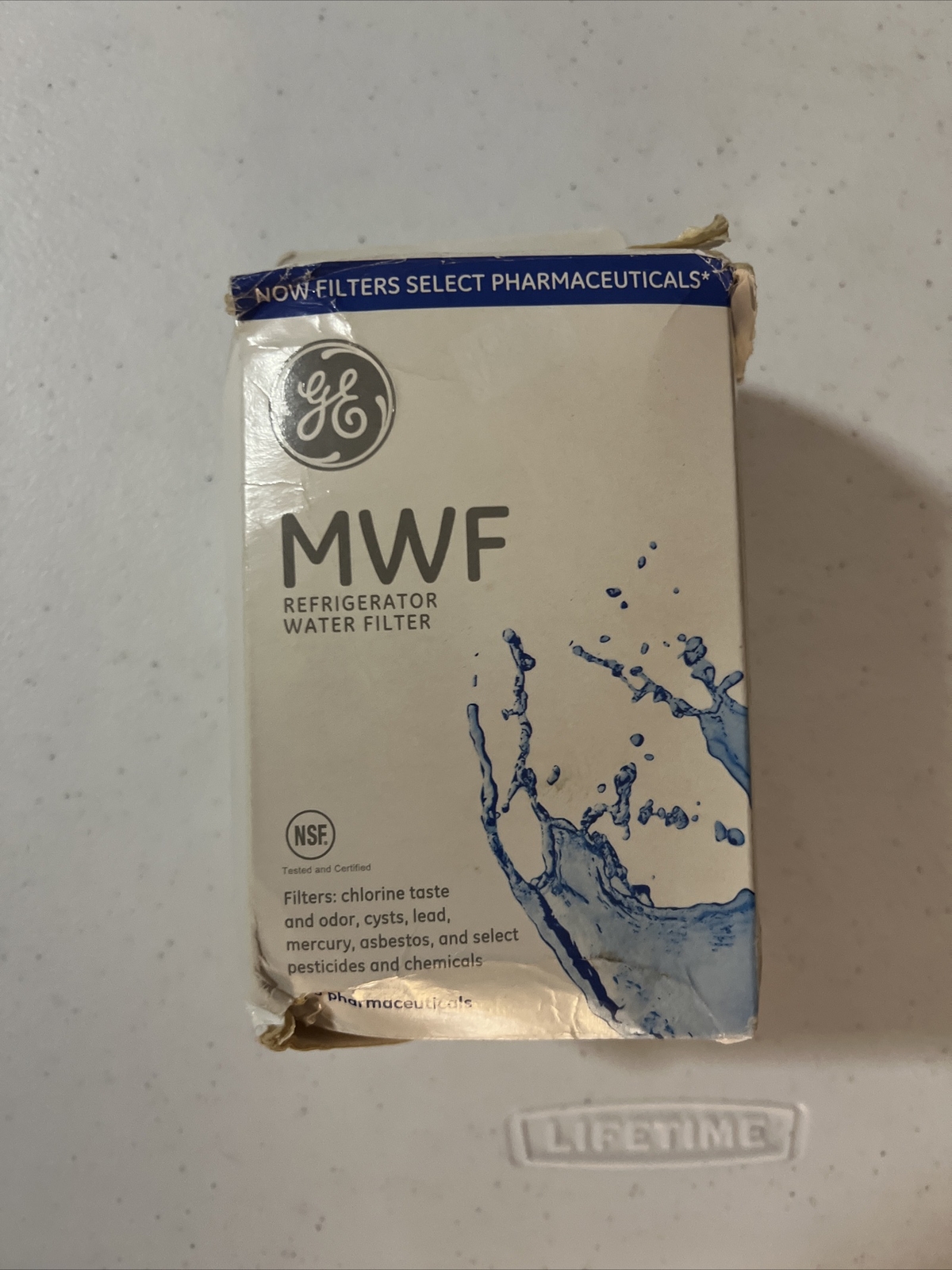 1 Genuine GE Refrigerator Water Filter MWF See Description