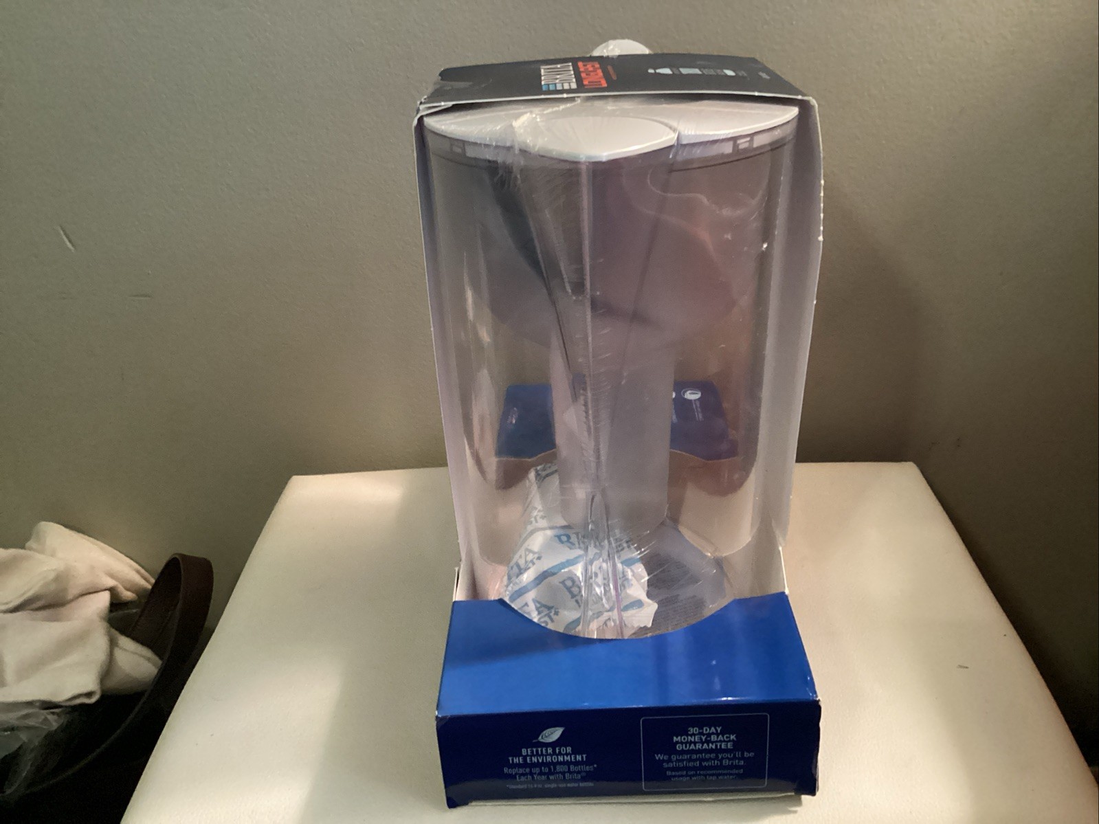 NEW Brita Longlast 10-Cup Water Filter Pitcher System w/ 1 Elite Filter BPAFree