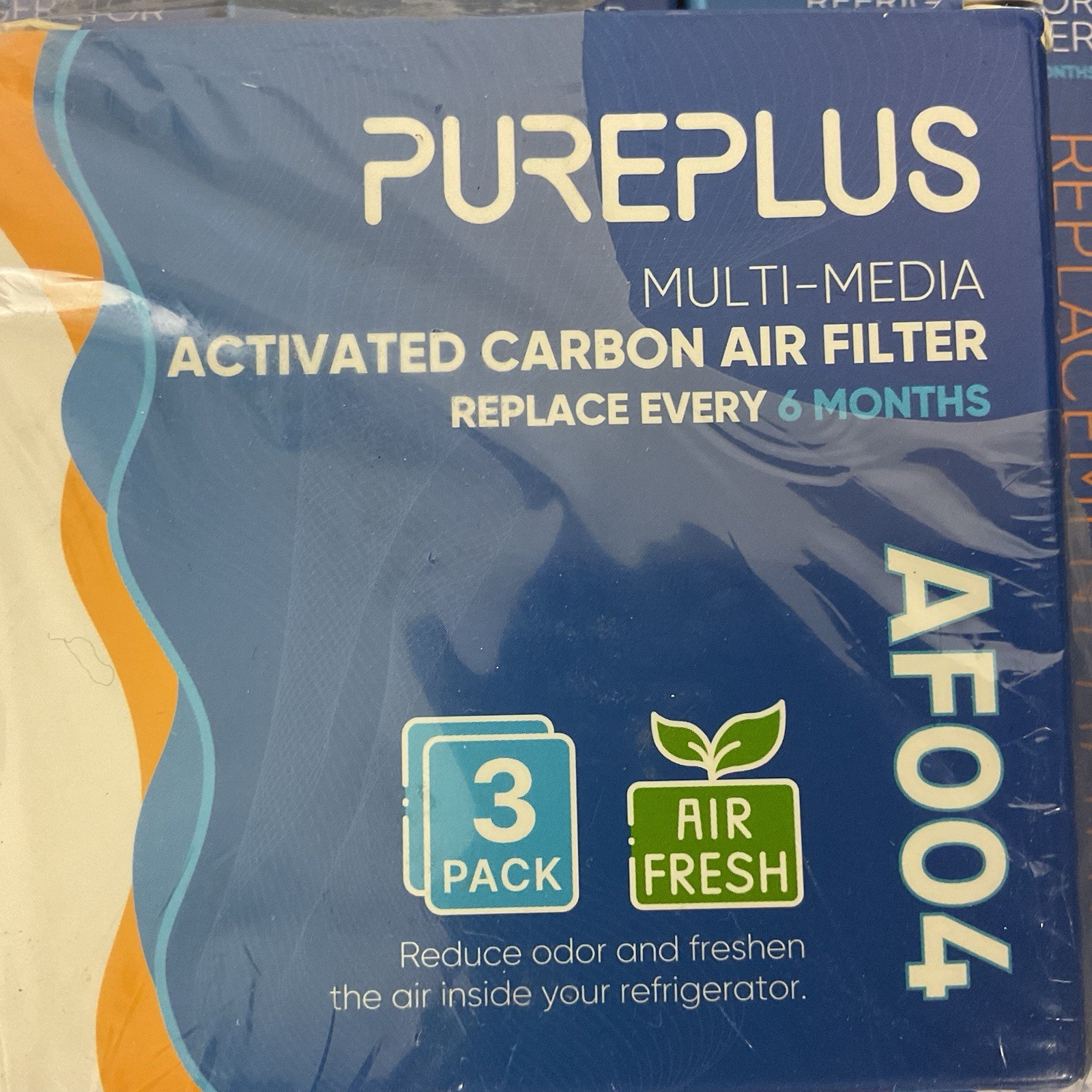 Pureplus Combo Pack: 3 PP-RWF3500A Water Filters & 1 AF004 3-Pack Air Filters