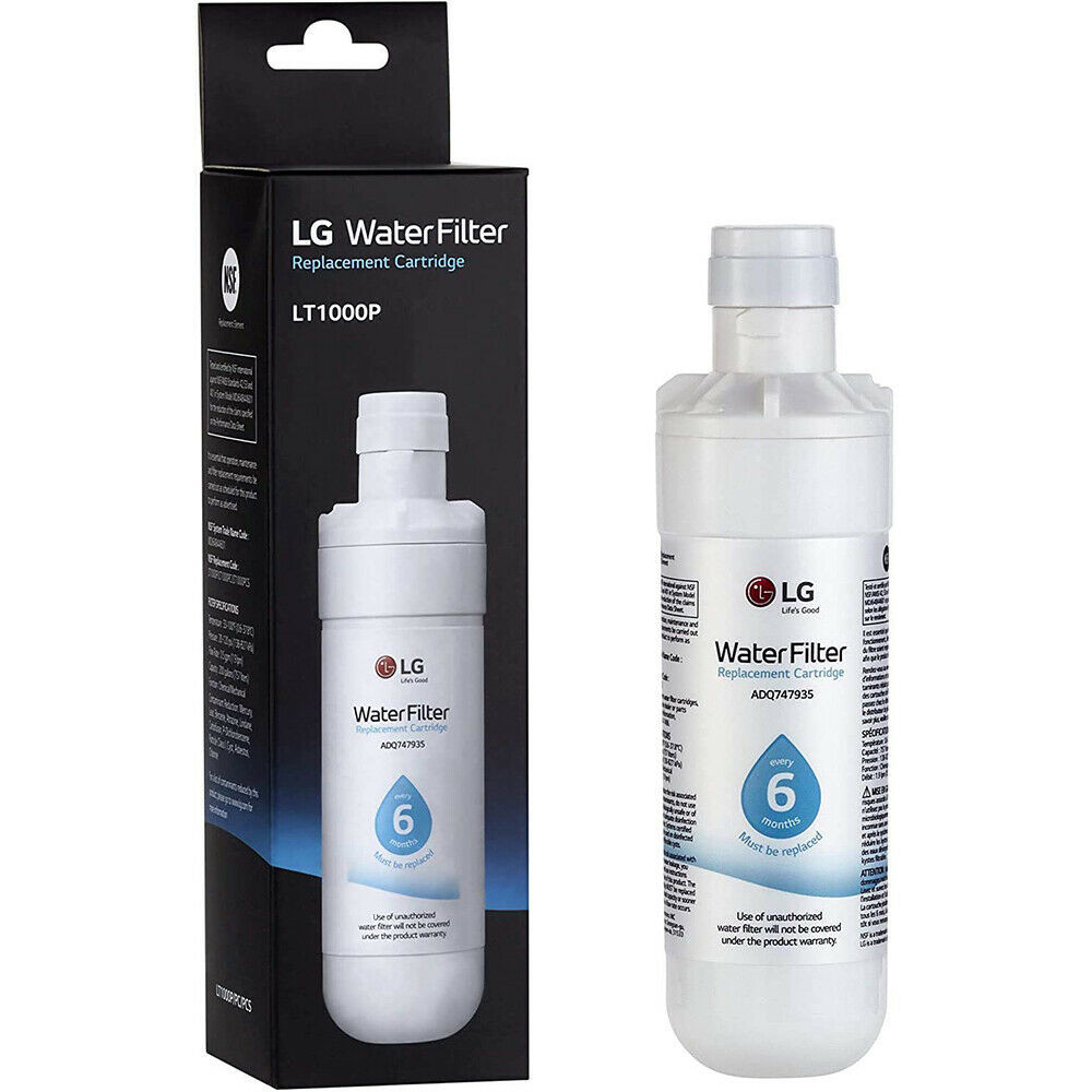 1-6 Pack for LG LT1000P Fridge Refrigerator Water Filter ADQ747935 GF-D706BSL