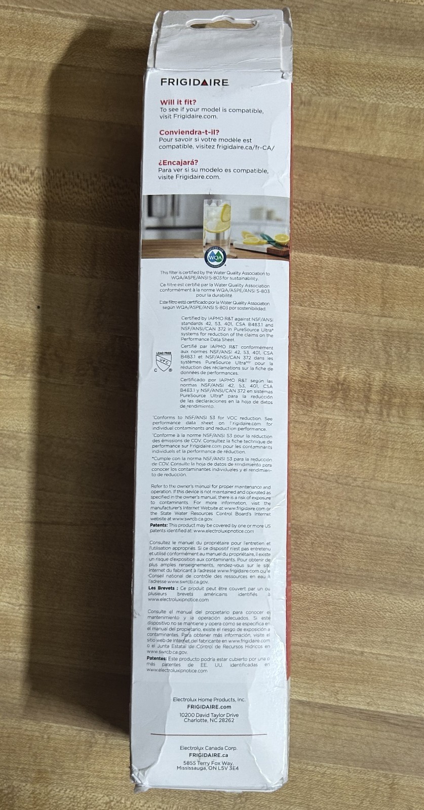 FRIGIDAIRE ULTRAWF Pure Source Ultra Water Filter, Original, White, 1 Count