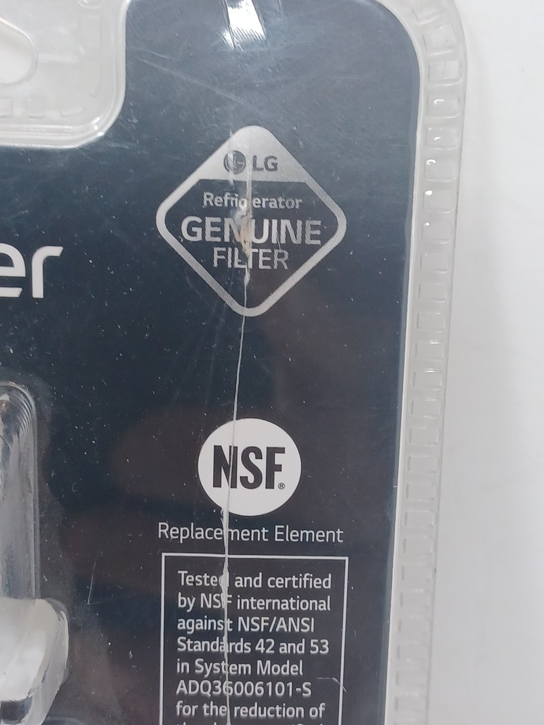 1 LG LT700P Refrigerator Replacement Water Filter ADQ36006101 OEM