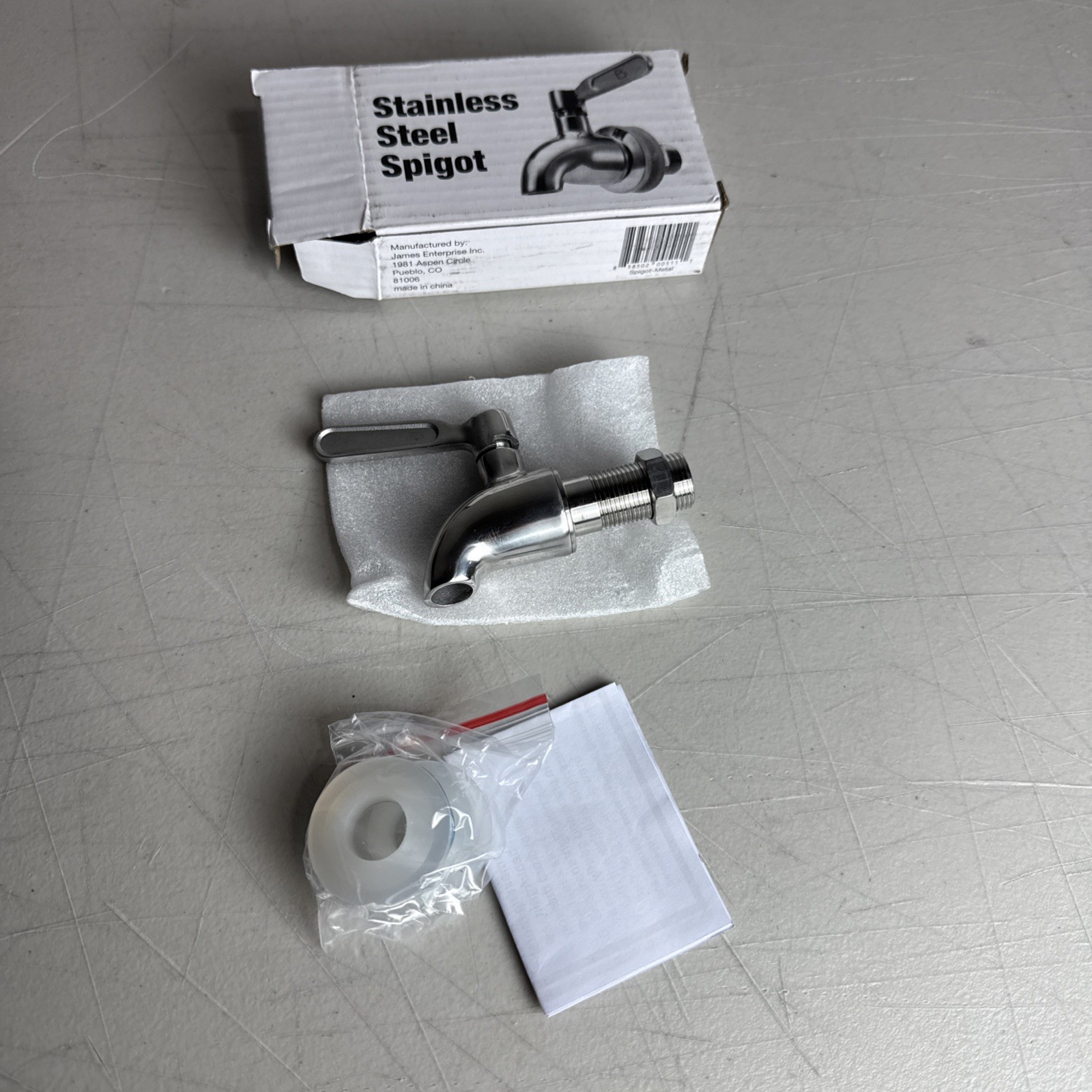 Berkey/Boroux Stainless Steel Spigot Metal