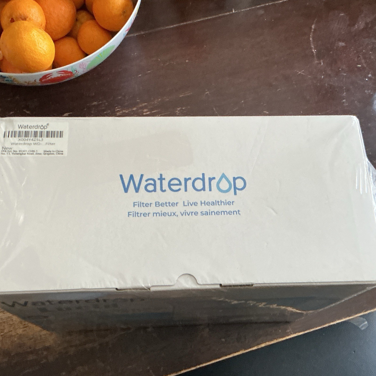 Waterdrop Lucid 10-Cup Filter Jug, 200 gal, 4-Stage, PFOA/PFOS/Chlorine
