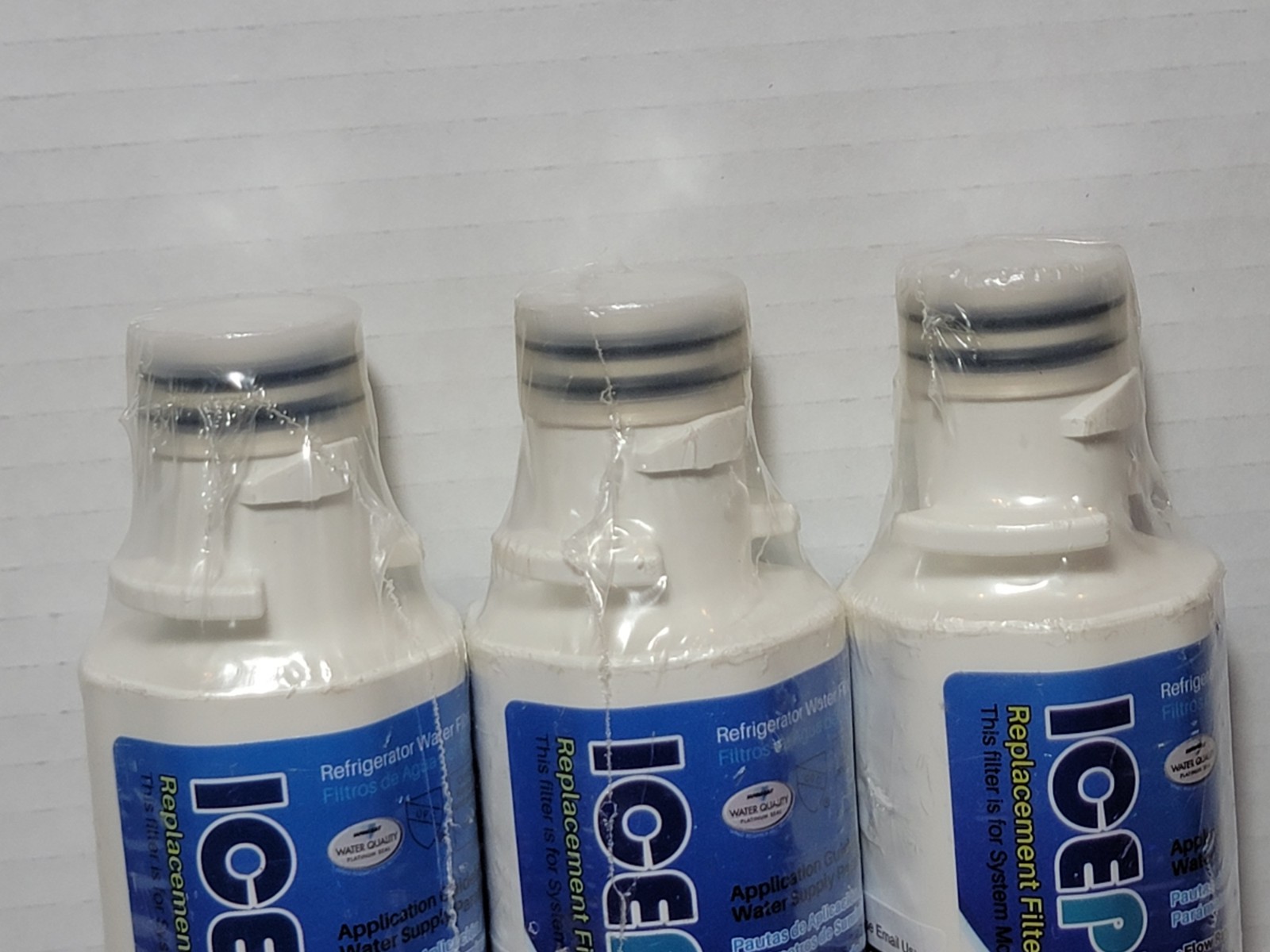 ICE PURE RWF4700AC Refrigerator Water & Ice 6 Month Replacement Filter (3 Pck)