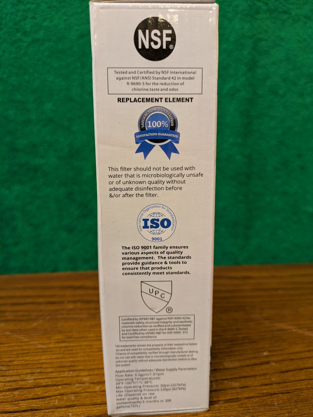 4 PK WATER FILTERS WHIRLPOOL 4396508 NLC240V KENMORE 46-9010 W10186668 4396163