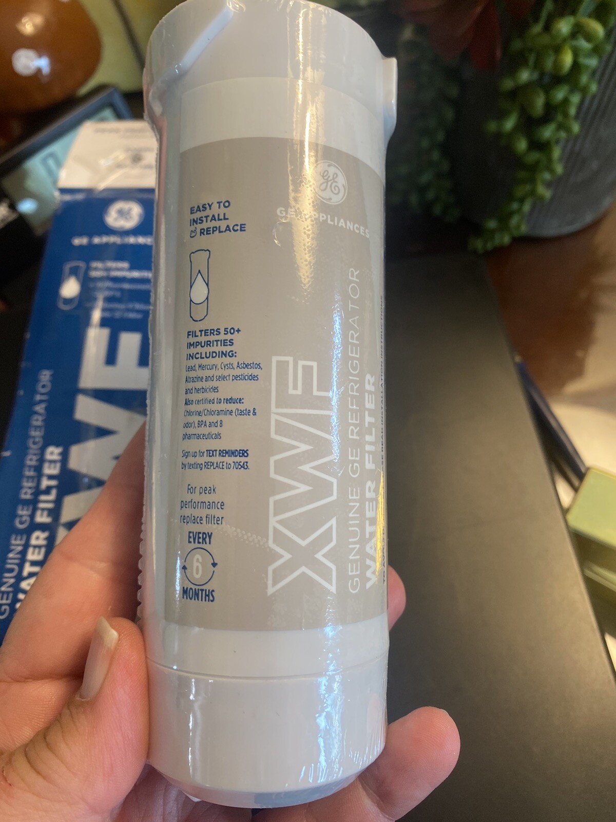 GE Appliances XWF Water Filter – White