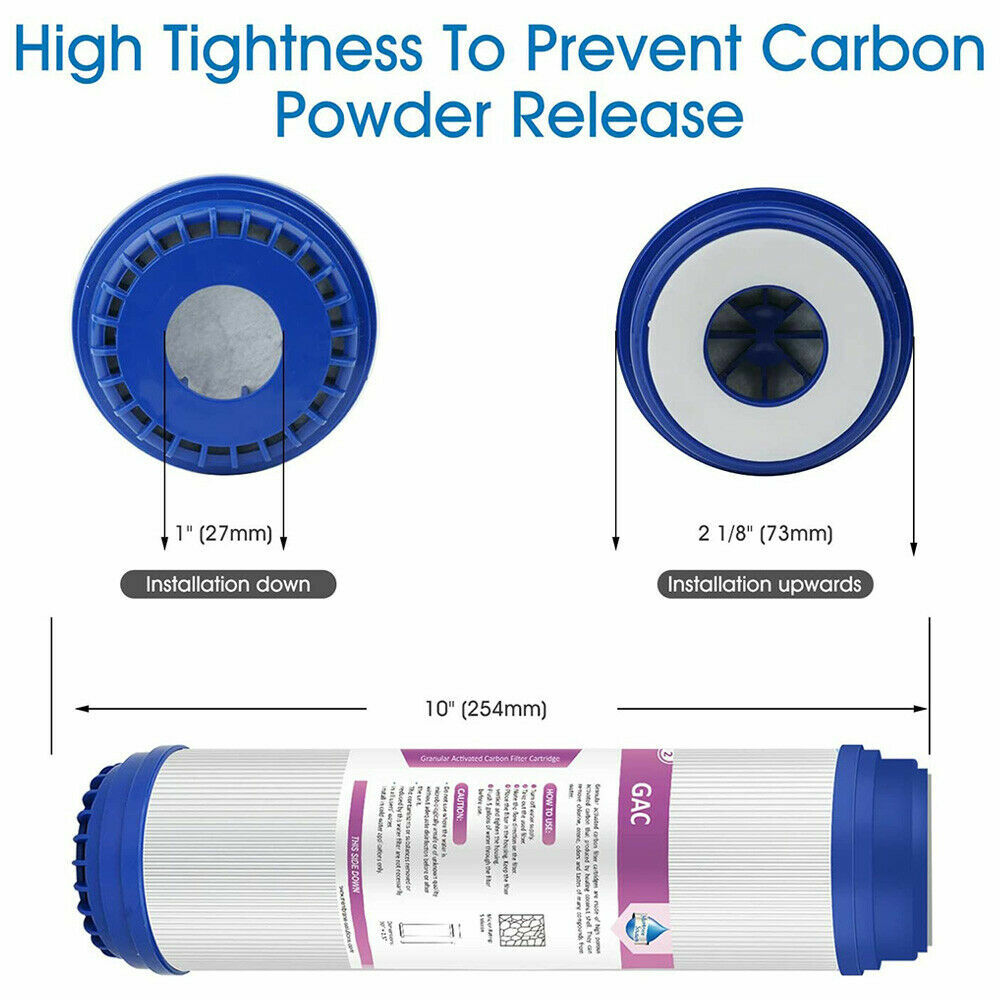 6 Stage Reverse Osmosis Water Filter Replacement Cartridge Set Alkaline Filters