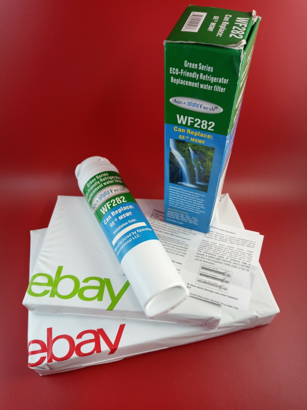 Replacement GE MSWF 101820A Kenmore 469914 Refrigerator Water Filter SGF-MSWF