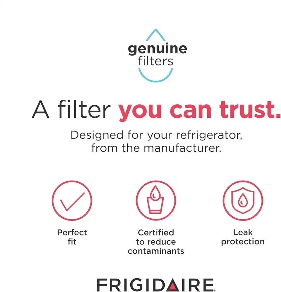 Frigidaire PWF-1 FPPWFU01 Water Filter & PureAir AF-2 FRGPAAF2 Air Filter