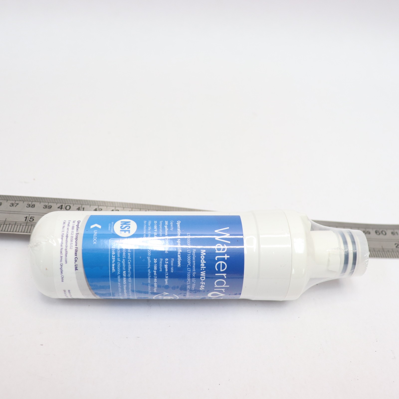 Waterdrop Refrigerator Filter Replacement WD-F46