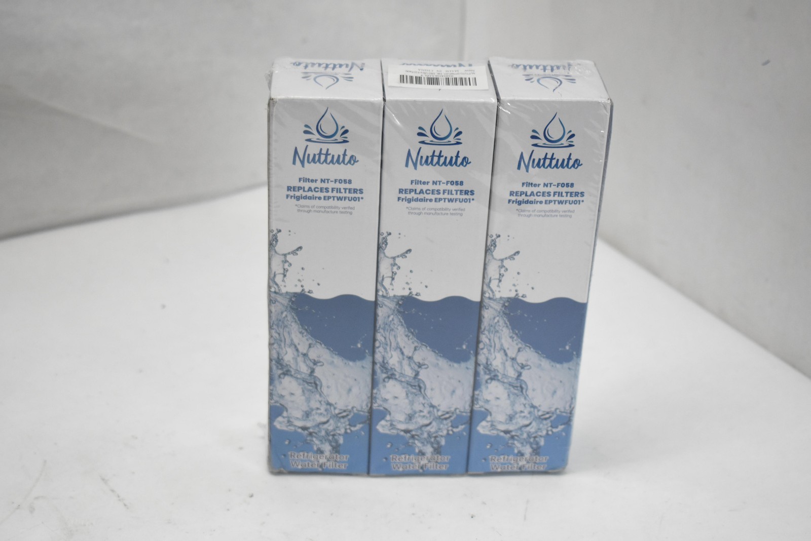 Nuttuto Fridge Filter 3 Pack White NT-F058 For Aquarius EPTWFU01 New