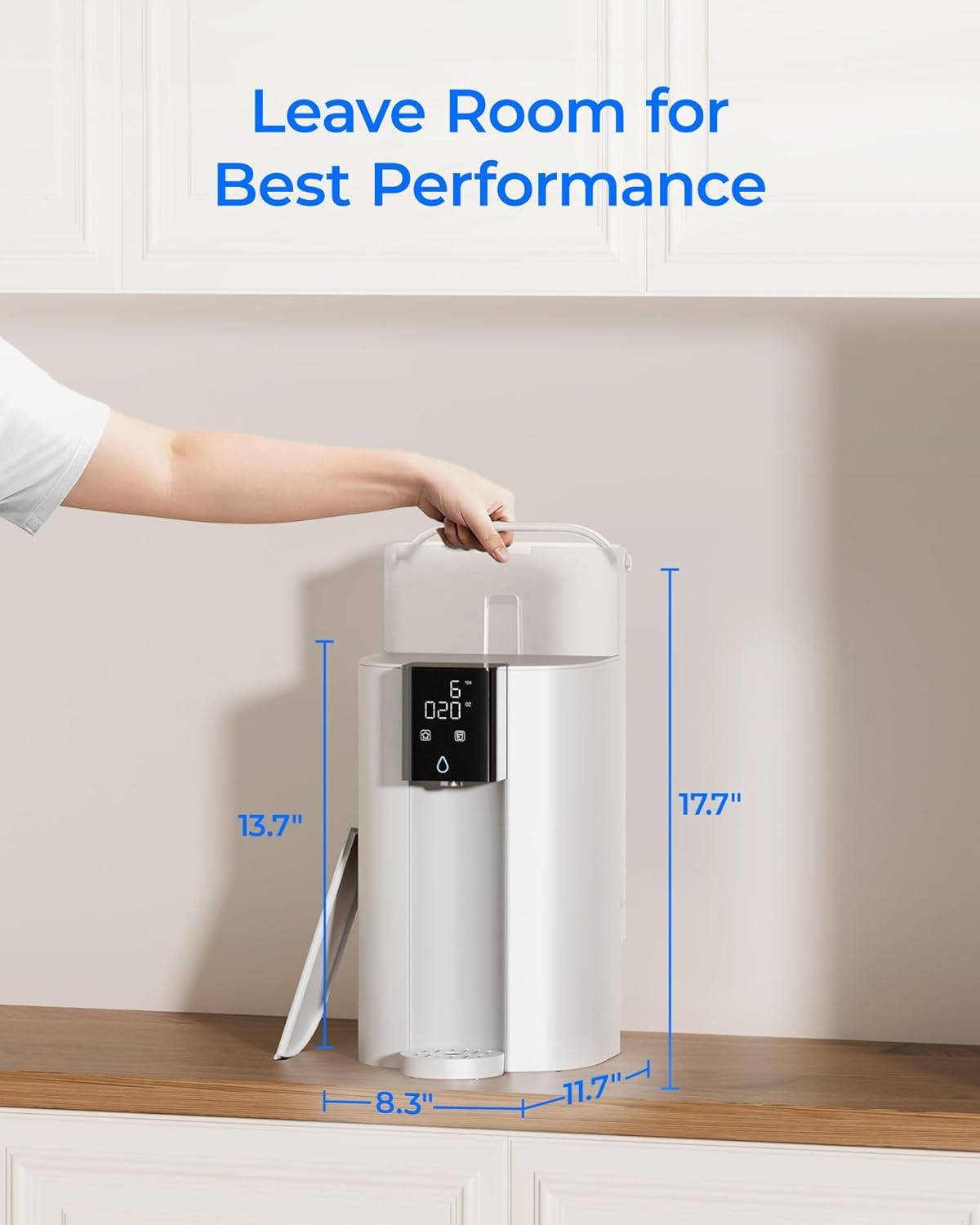 C1S Countertop Reverse Osmosis System, NSF/ANSI 58 & 372 Certified, 6-Stage, Por
