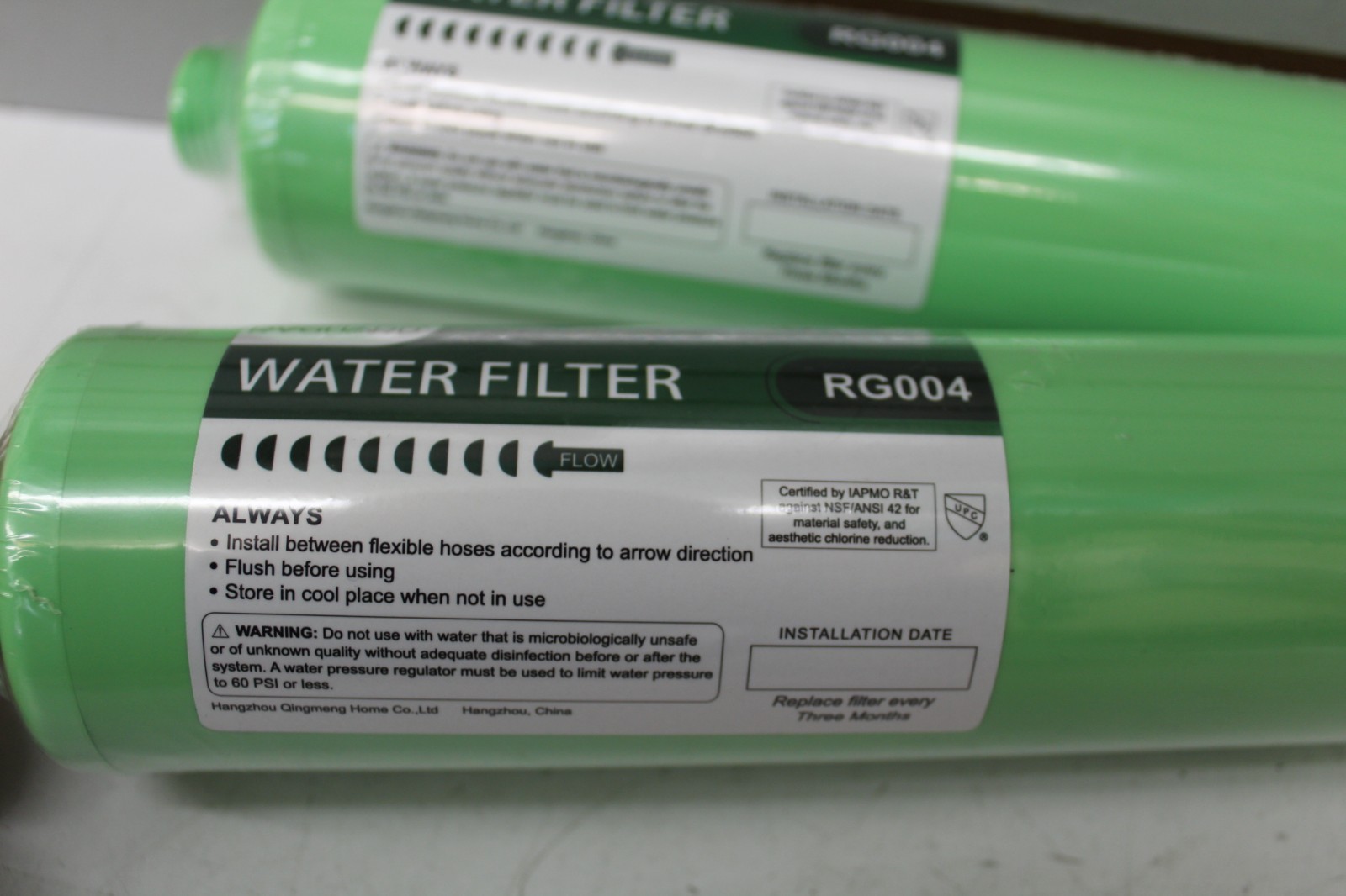 2 Pack RVGUARD Inline RV Water Filter, Reduces Odors, Bad Taste, Rust, Chlorine