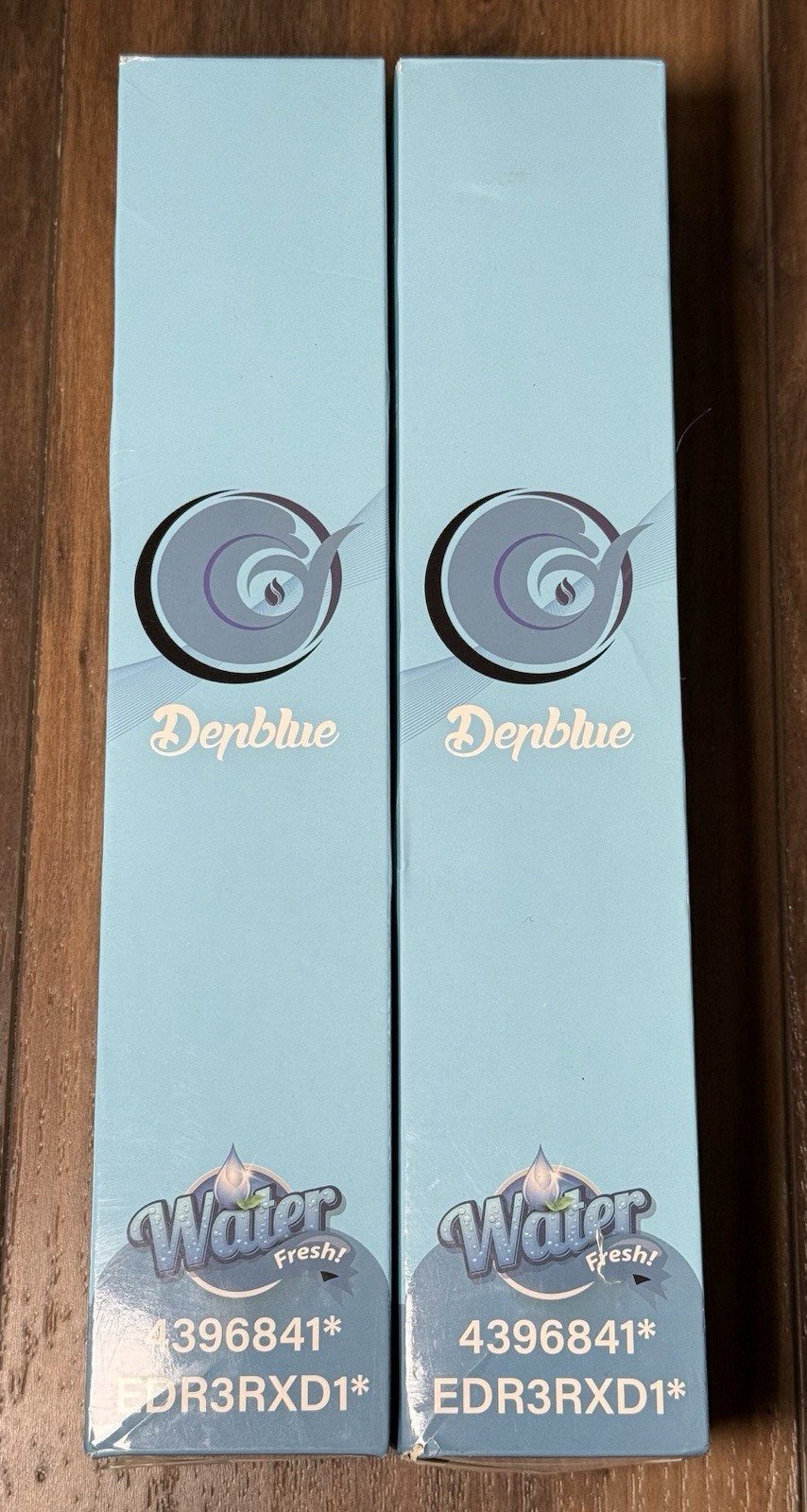 2 New Sealed Denblue Water Fresh Replacement Filter 3 EDR3RXD1, 4396841, 4396710