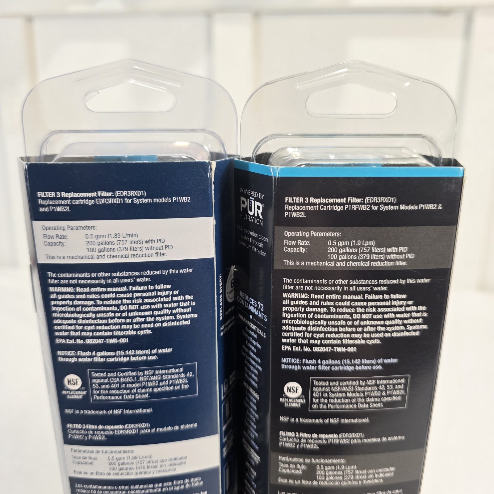 Everydrop 3 Ice and Water Refrigerator Filters – 2 PACK