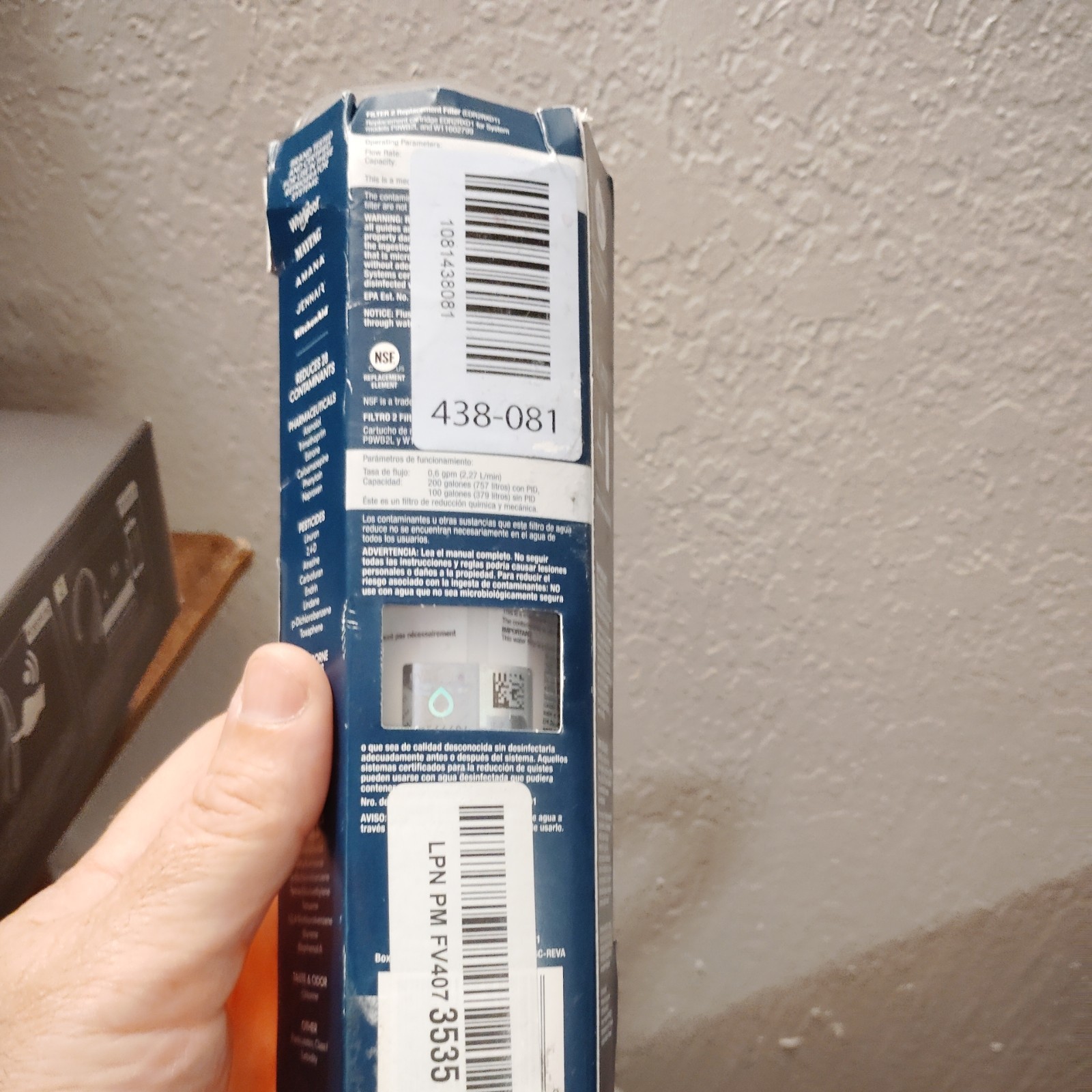 EDR2RXD1 Refrigerator Filter