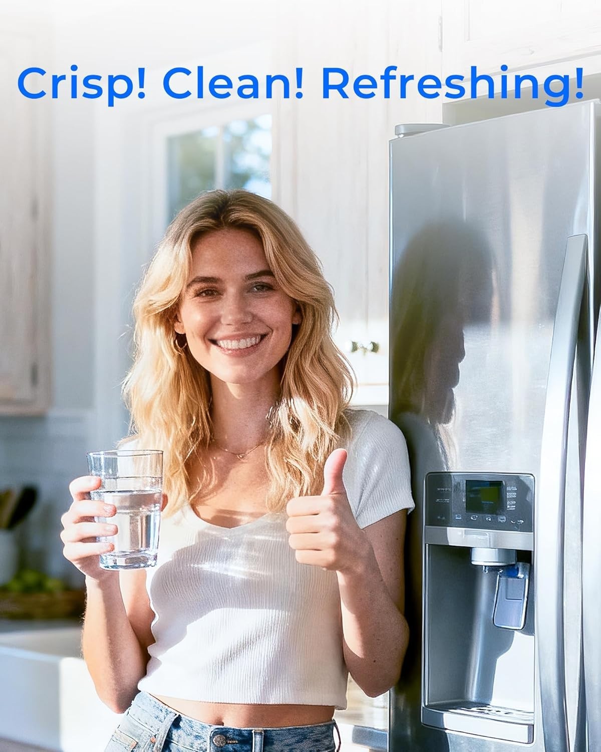 Advanced Coconut Carbon Refrigerator Filters – 3 Count for Pure Drinking Water