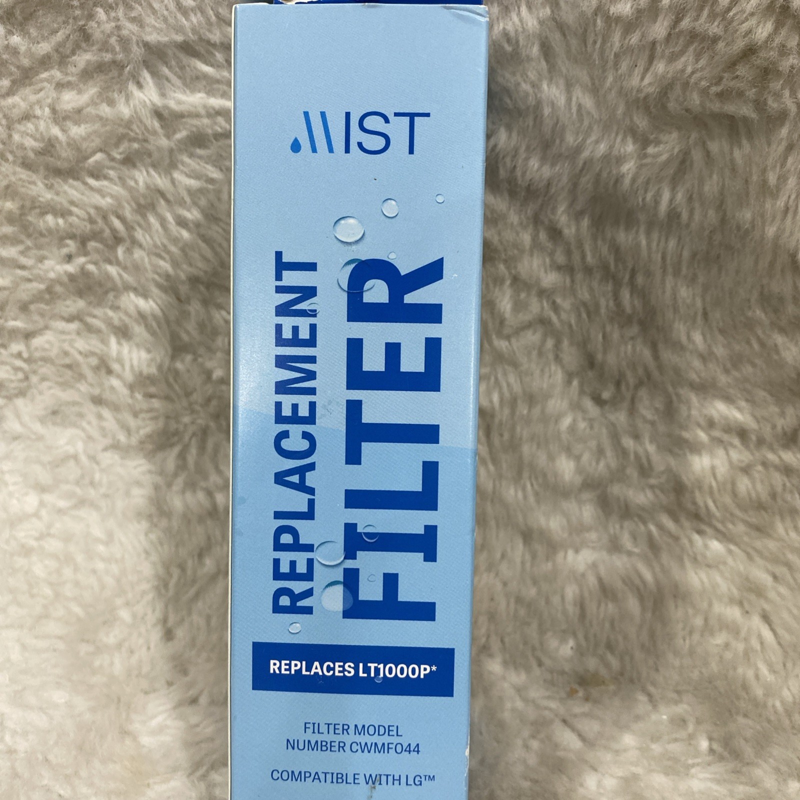 MIST Refrigerator Water Filter for LT1000P ~ LG Compatible -Single Pack