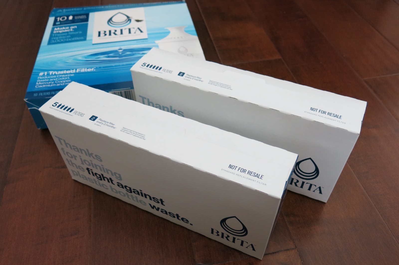 BRITA Genuine Replacement Water Pitcher Filters 10 Pack, New, Sealed, #987554