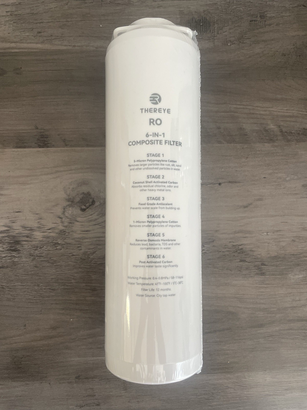 Thereye 6-in-1 RO Water Filter Element for WP01 SEALED