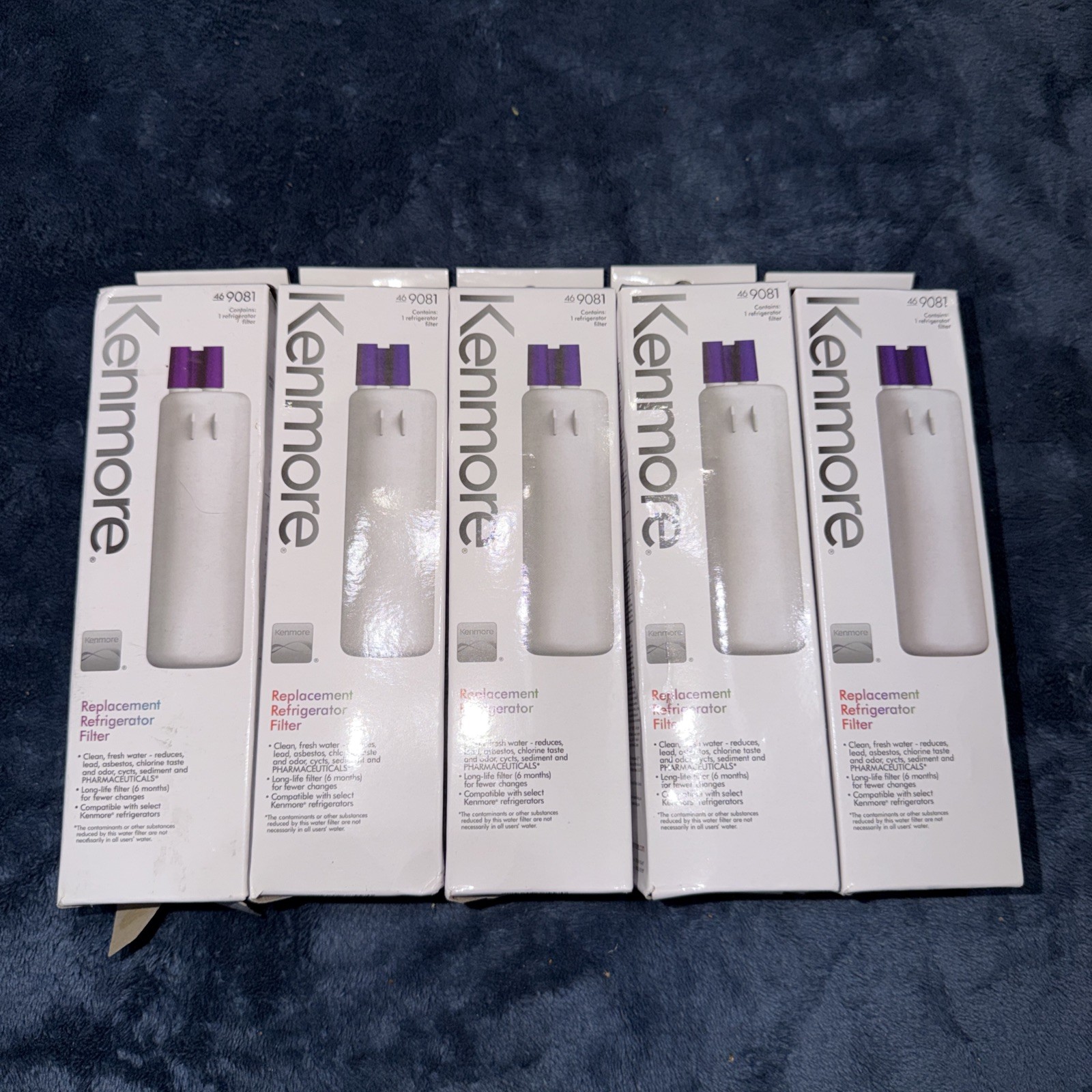 Lot Of 5 Kenmore 9081 46-9081 Refrigerator & Water Filter Genuine