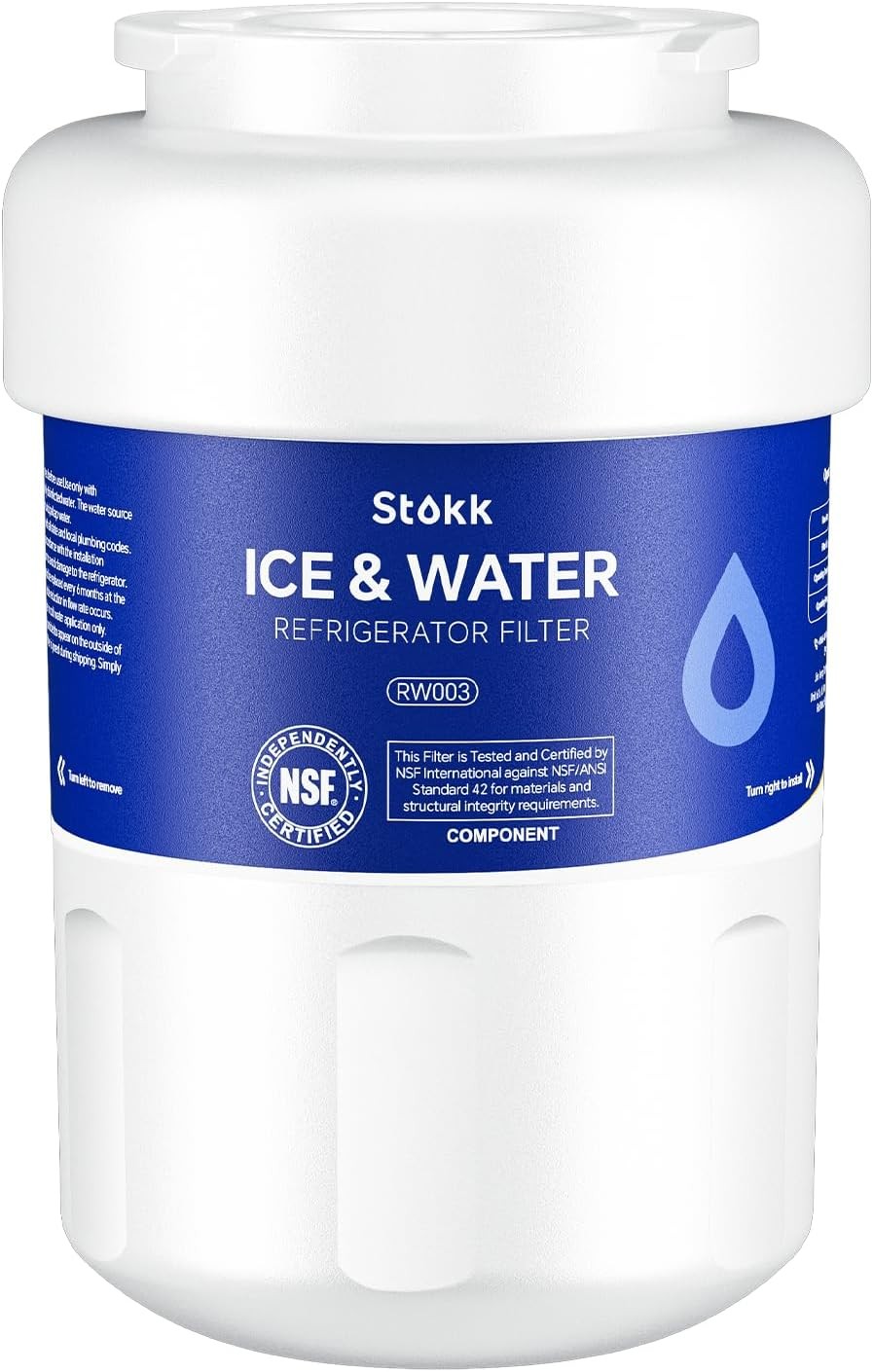 ERP Ice & water Filter for GE GSHS3KGZBCSS GSS25LGTDBB GSH22JGDDWW DSS25KGREWW