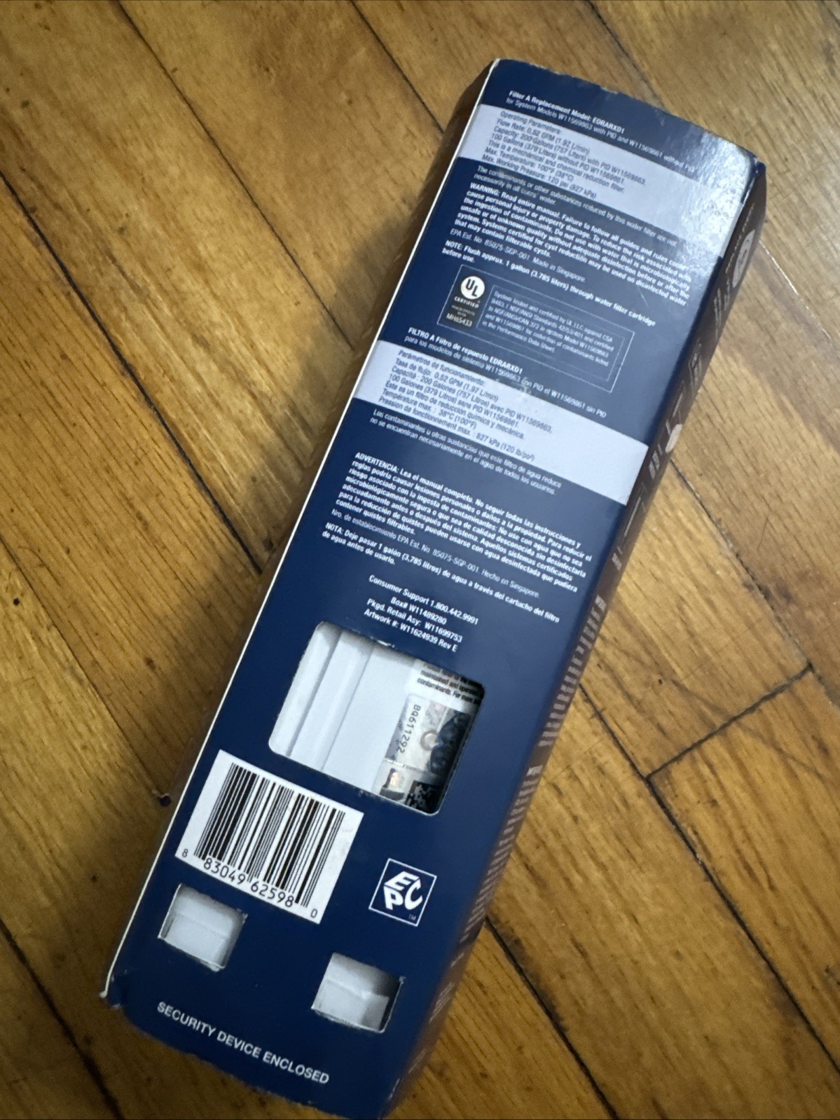 OEM Everydrop A Water Filter EDRARXD1 Replacement Whirlpool Maytag Kitchen Aid