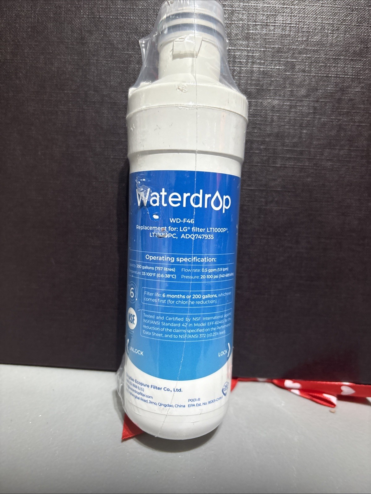 Waterdrop WD-F46 New, Sealed