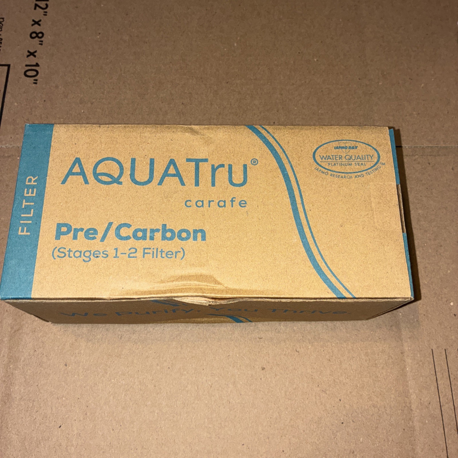 AquaTru Carafe AT100 2 Stage Pre/Carbon Filter – Genuine Filter Sealed In Box